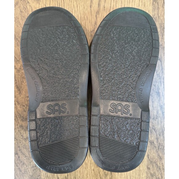 SAS Bout Time Lux Leather Lace Up Loafers Men’s 9WW Hazel Brown TriPad Comfort - Picture 10 of 10